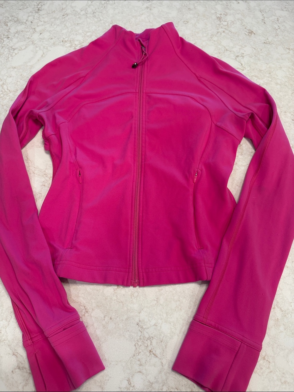 Women’s Fuchsia Full-Zip Active Jacket